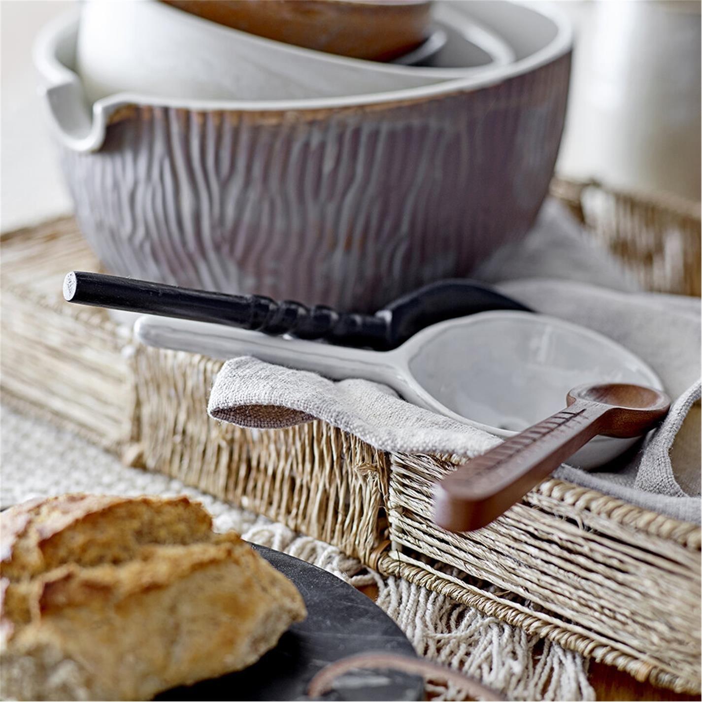 Brown - Bloomingville - Lecia Jute Tray - 2