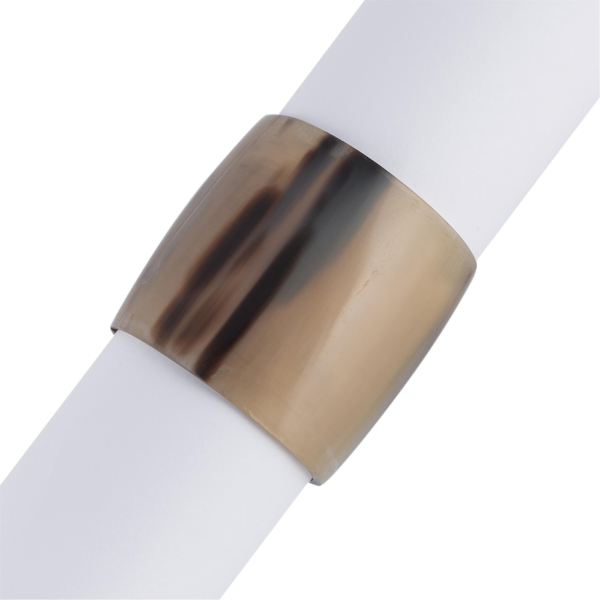 Beige - Broste Copenhagen - BrosteCopenhagen Jay Horn Napkin Ring - Set of 6 - 2