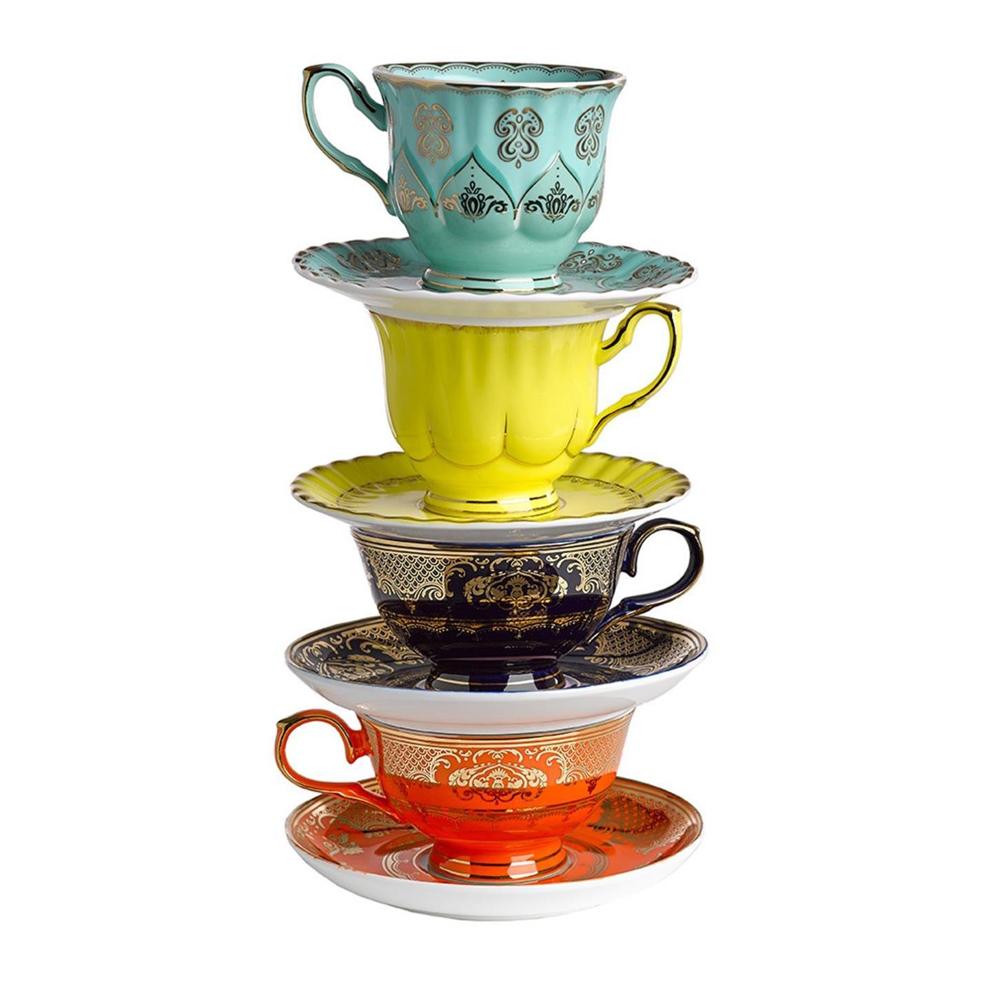 Multicoloured - Pols Potten - PolsPotten Grandpa Tea Set - 5