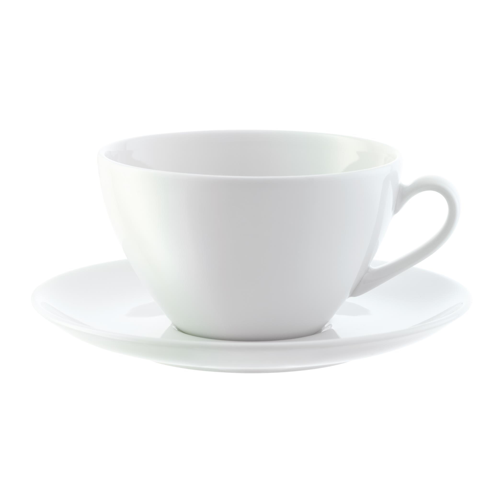 None - LSA - Dine Curved Cappuccino Cups and Saucers - Set of 4 - 3