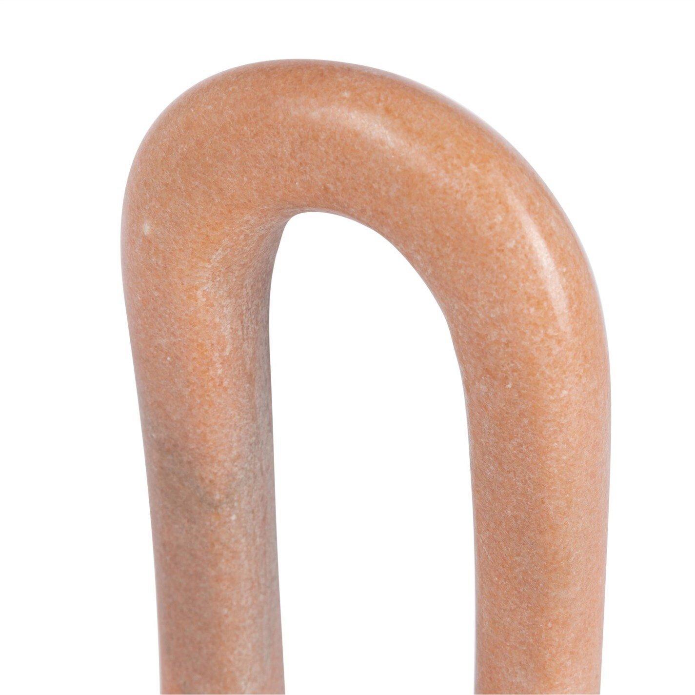 Pink - Ultra - Curve Hoop Marble Bookend - Set of 2 - 9