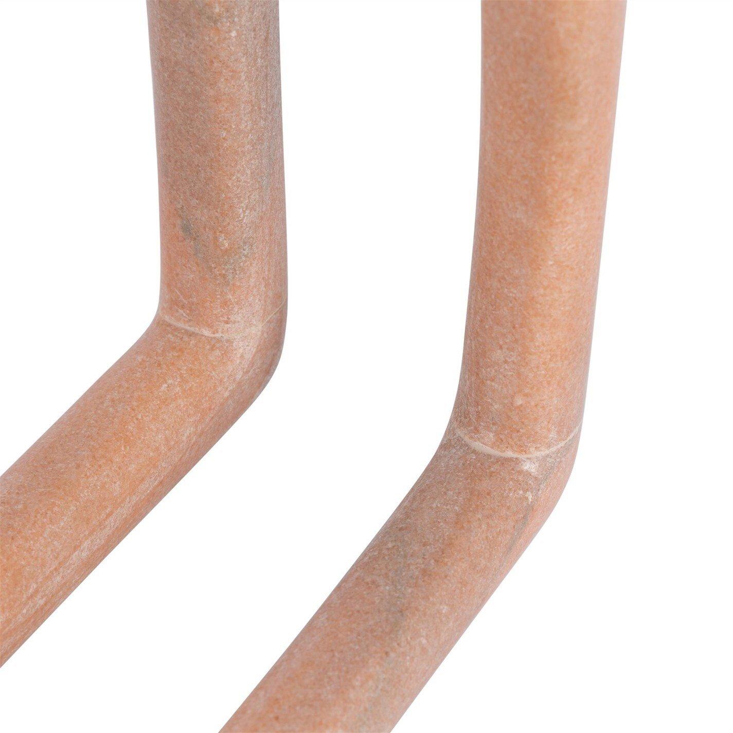 Pink - Ultra - Curve Hoop Marble Bookend - Set of 2 - 10