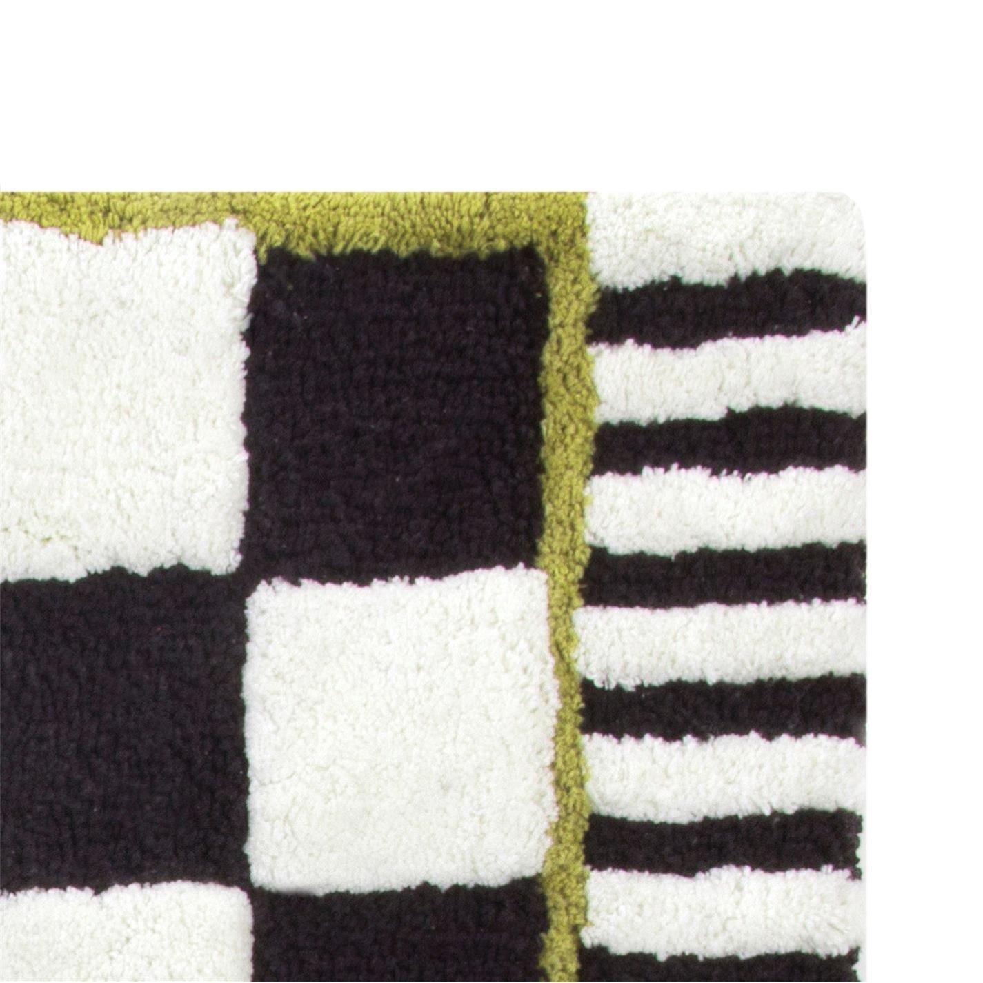 Black and White - MacKenzie-Childs - Courtly Check Bath Mat - 3