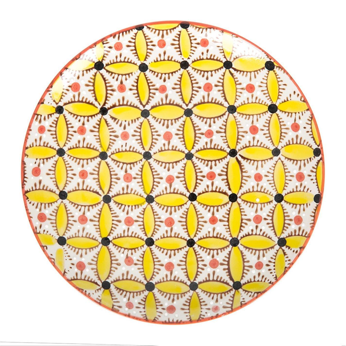 Multicoloured - Pols Potten - PolsPotten Colour Hippy Plates - Set of 4 - 11