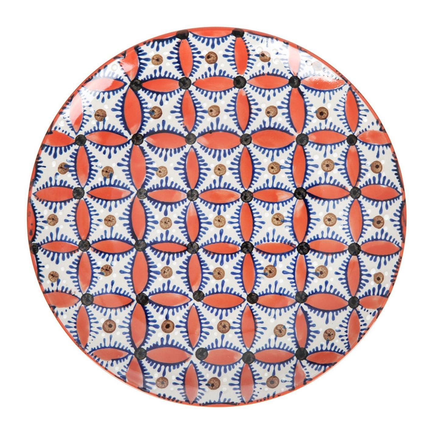 Multicoloured - Pols Potten - PolsPotten Colour Hippy Plates - Set of 4 - 12