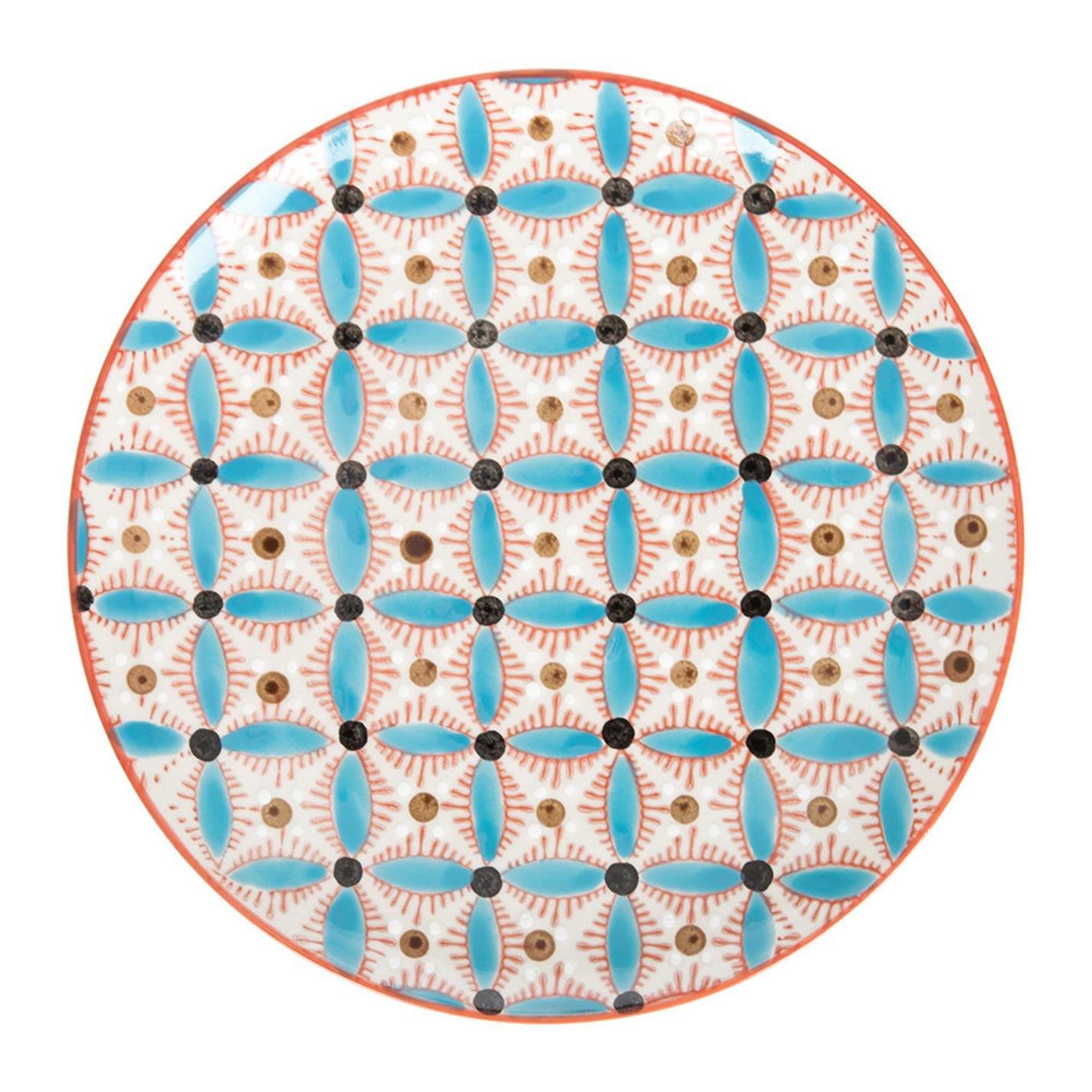 Multicoloured - Pols Potten - PolsPotten Colour Hippy Plates - Set of 4 - 4