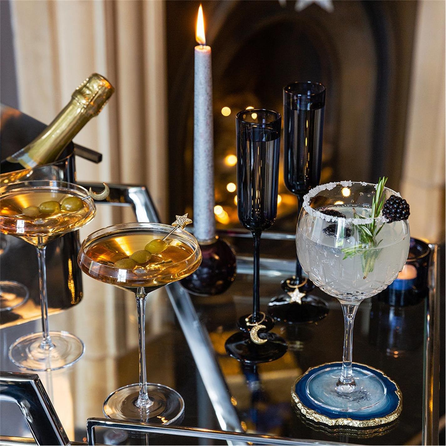 Gold - Joanna Buchanan - Celestial Cocktail Picks - Set of 6 - 2