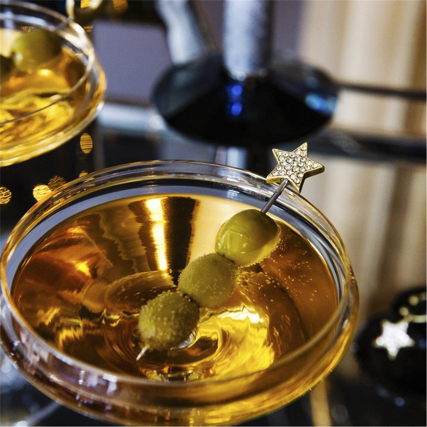 Gold - Joanna Buchanan - Celestial Cocktail Picks - Set of 6 - 4