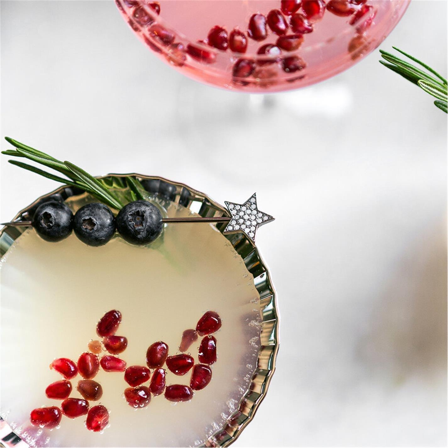 Gold - Joanna Buchanan - Celestial Cocktail Picks - Set of 6 - 5