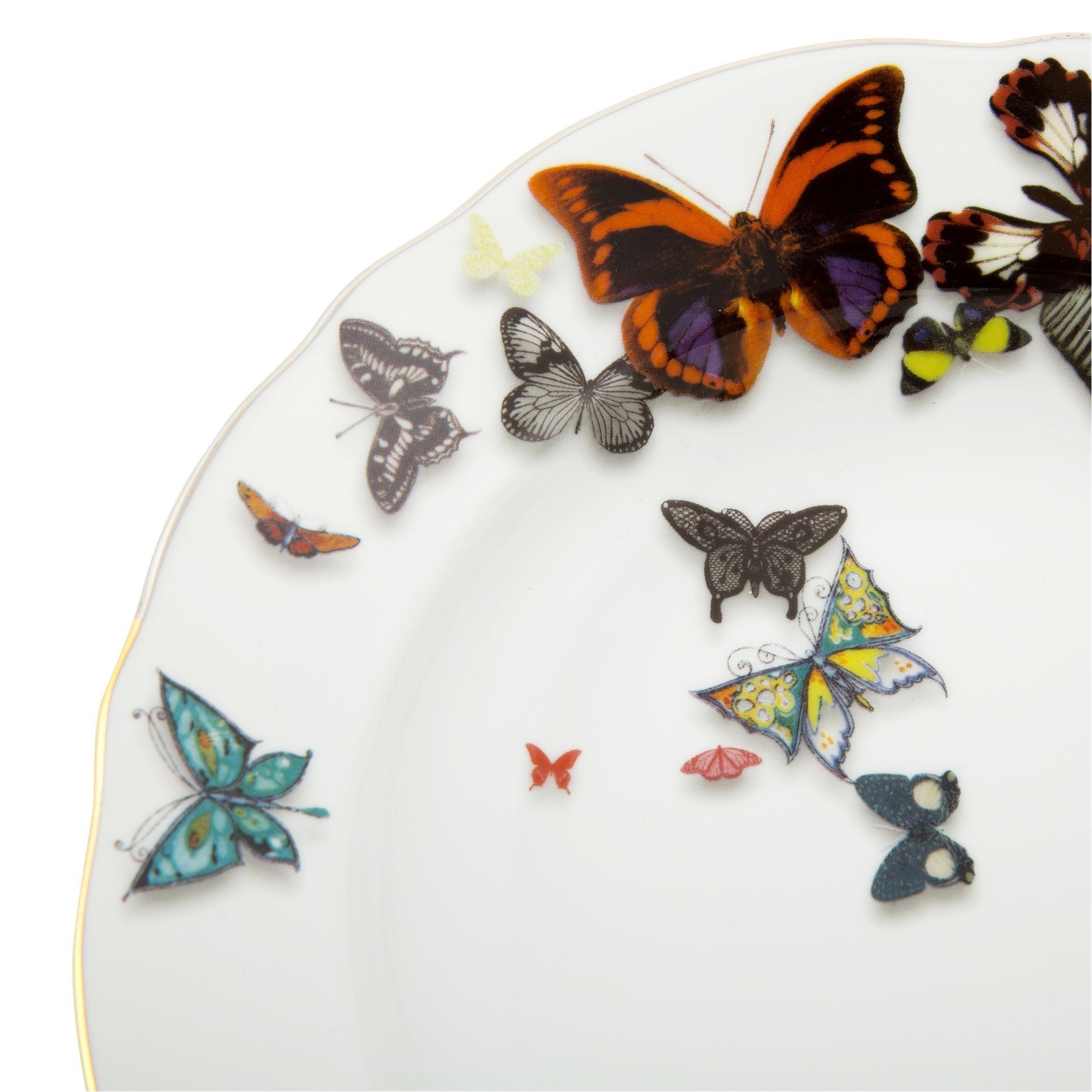 Multicoloured - Christian Lacroix - ChristianLacroix Butterfly Parade Soup Plate - 4