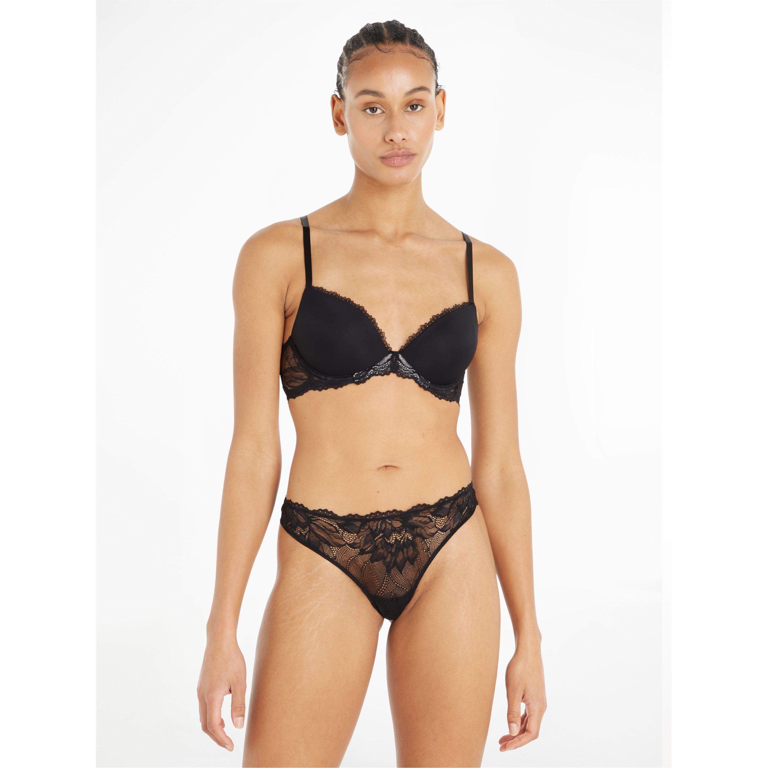 UB1 Black - Calvin Klein - Lift Demi Bra - 2