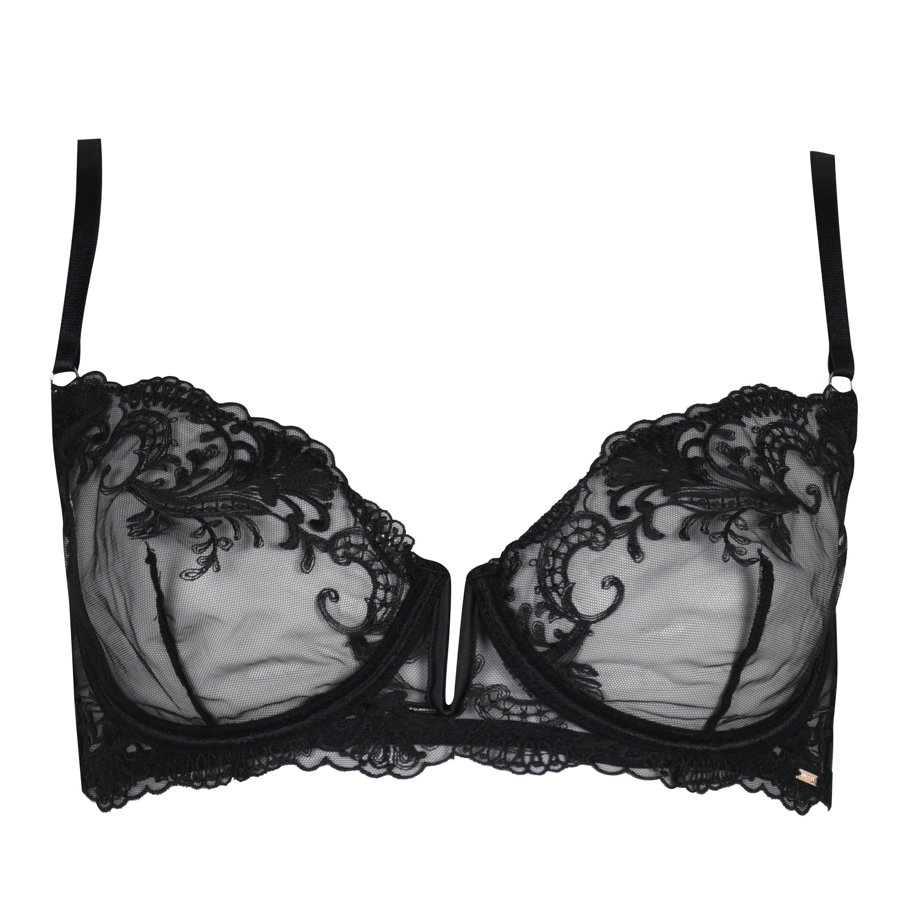 Bluebella Women's Marseille Bra - Black - 34C