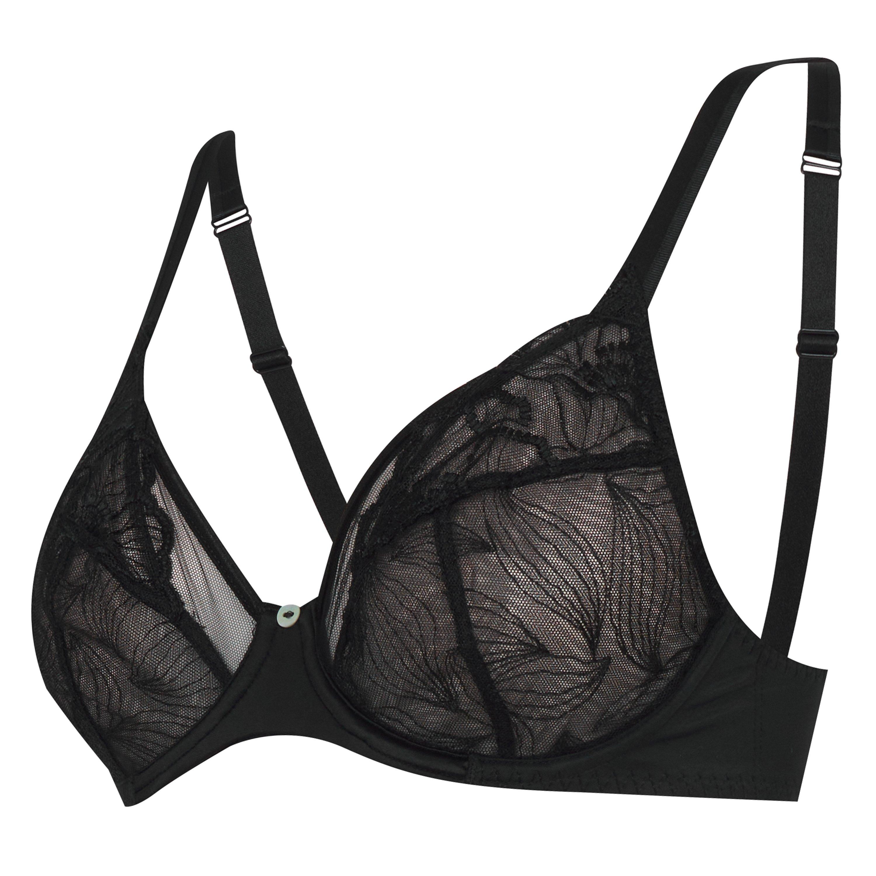 Black - Maison Lejaby - Flora Under Wire Bra - 3