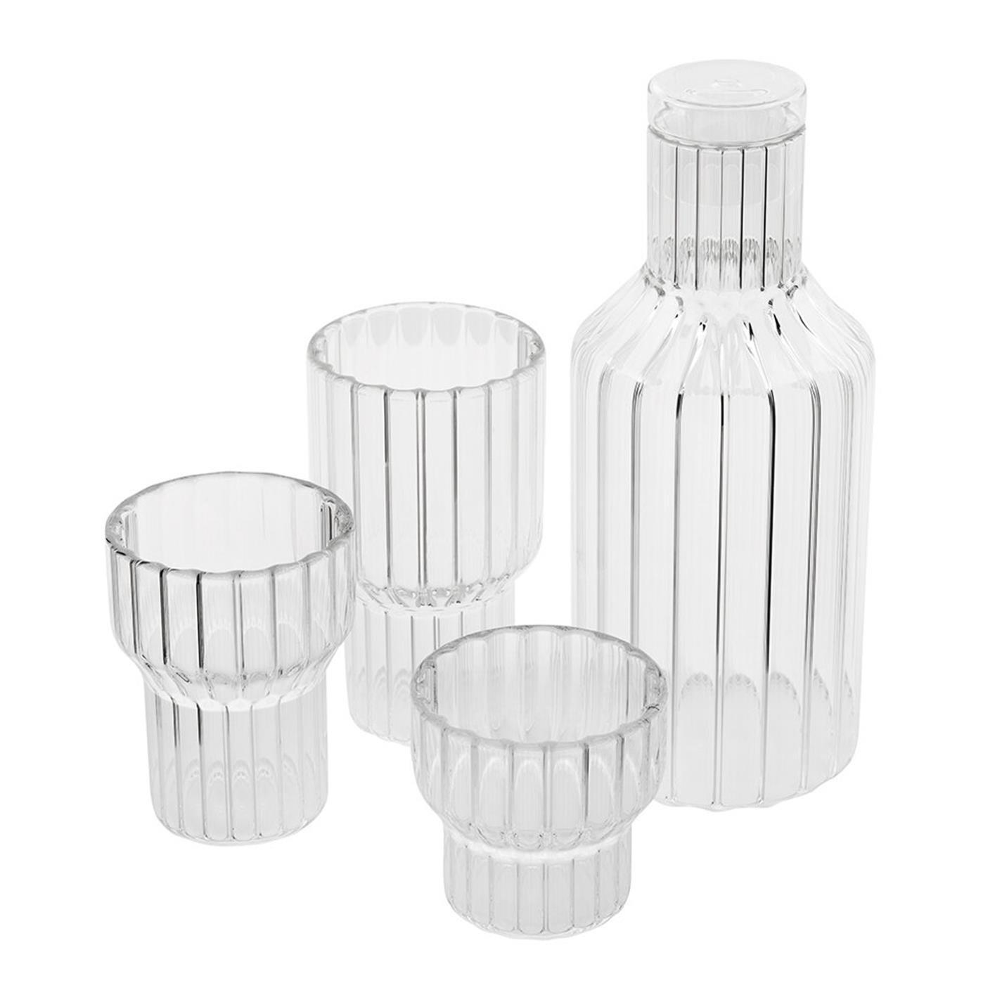 Clear - Fferrone - Boyd Glasses - Set Of 2 - 3