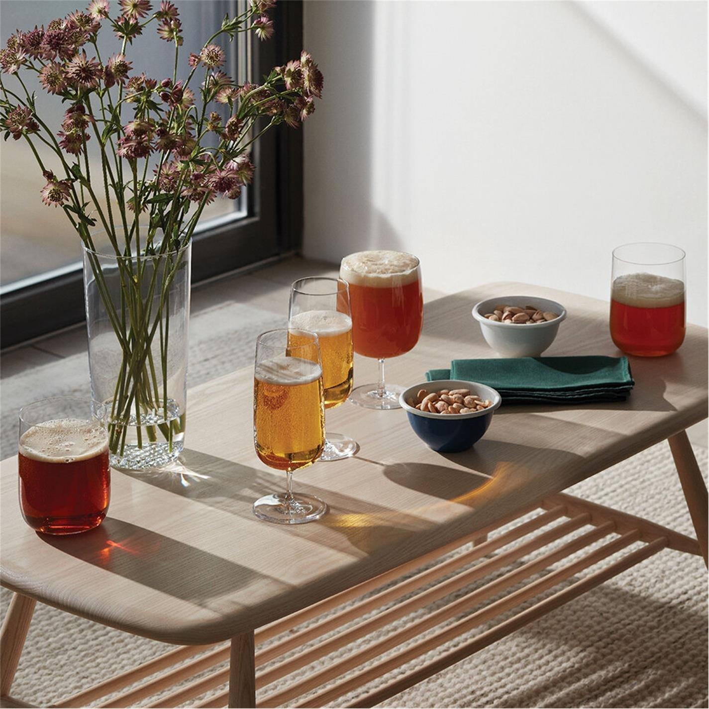 Clear - LSA - Borough Pilsner Glass - Set of 4 - 2