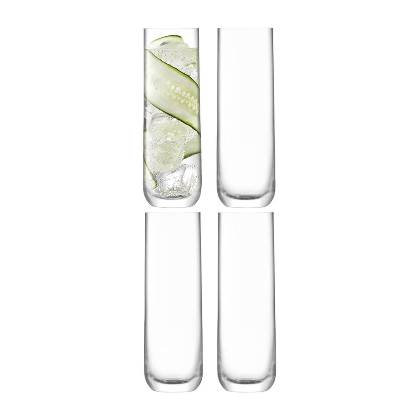 LSA Borough Highball Glass - Set of 4