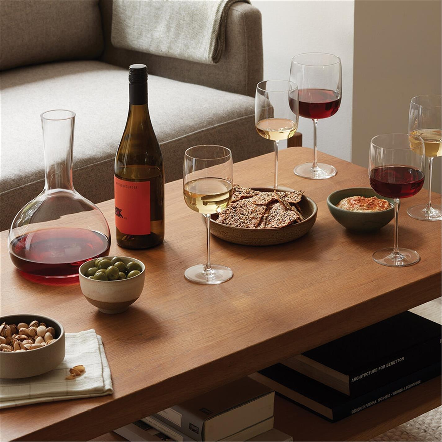 Clear - LSA - Borough Grand Cru Glass - Set of 4 - 2