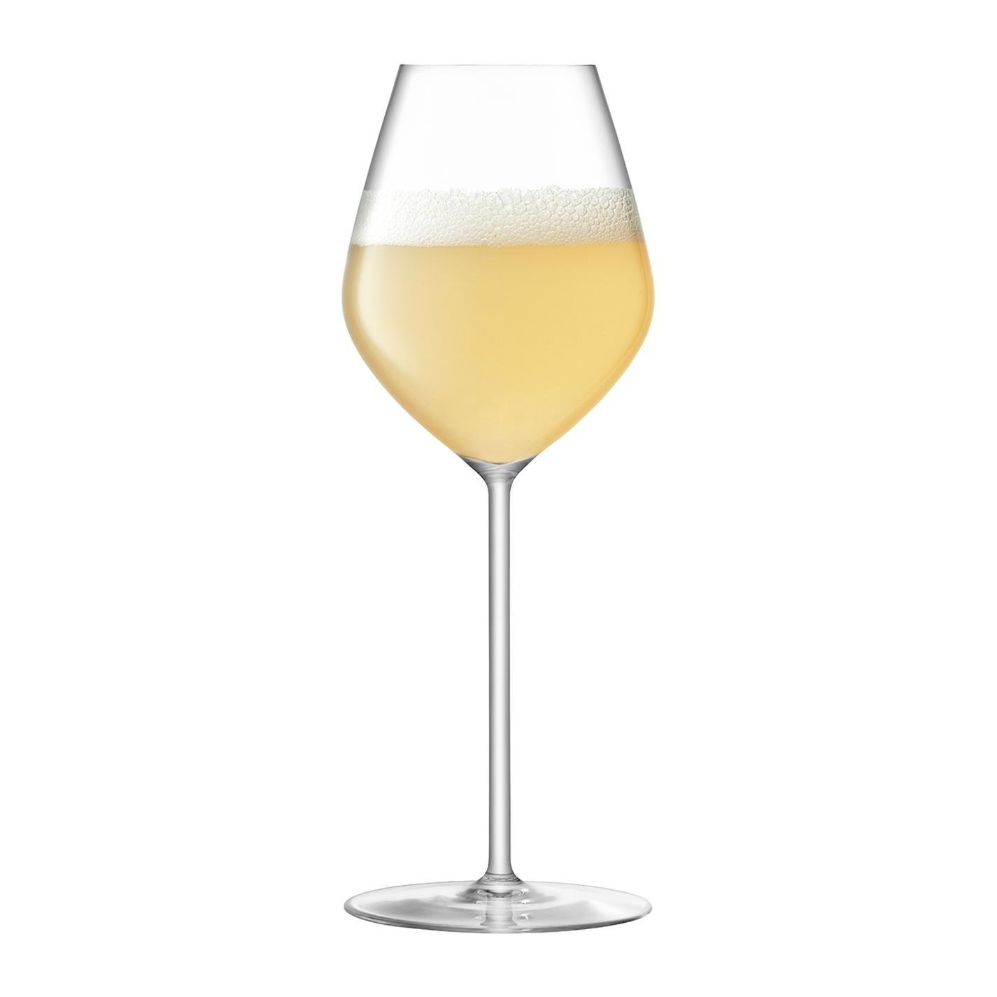Clear - LSA - Borough Champagne Tulip Glass - Set of 4 - 3