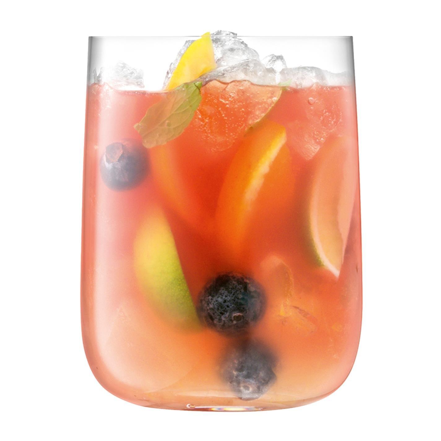 Clear - LSA - Borough Bar Glass - Set of 4 - 6