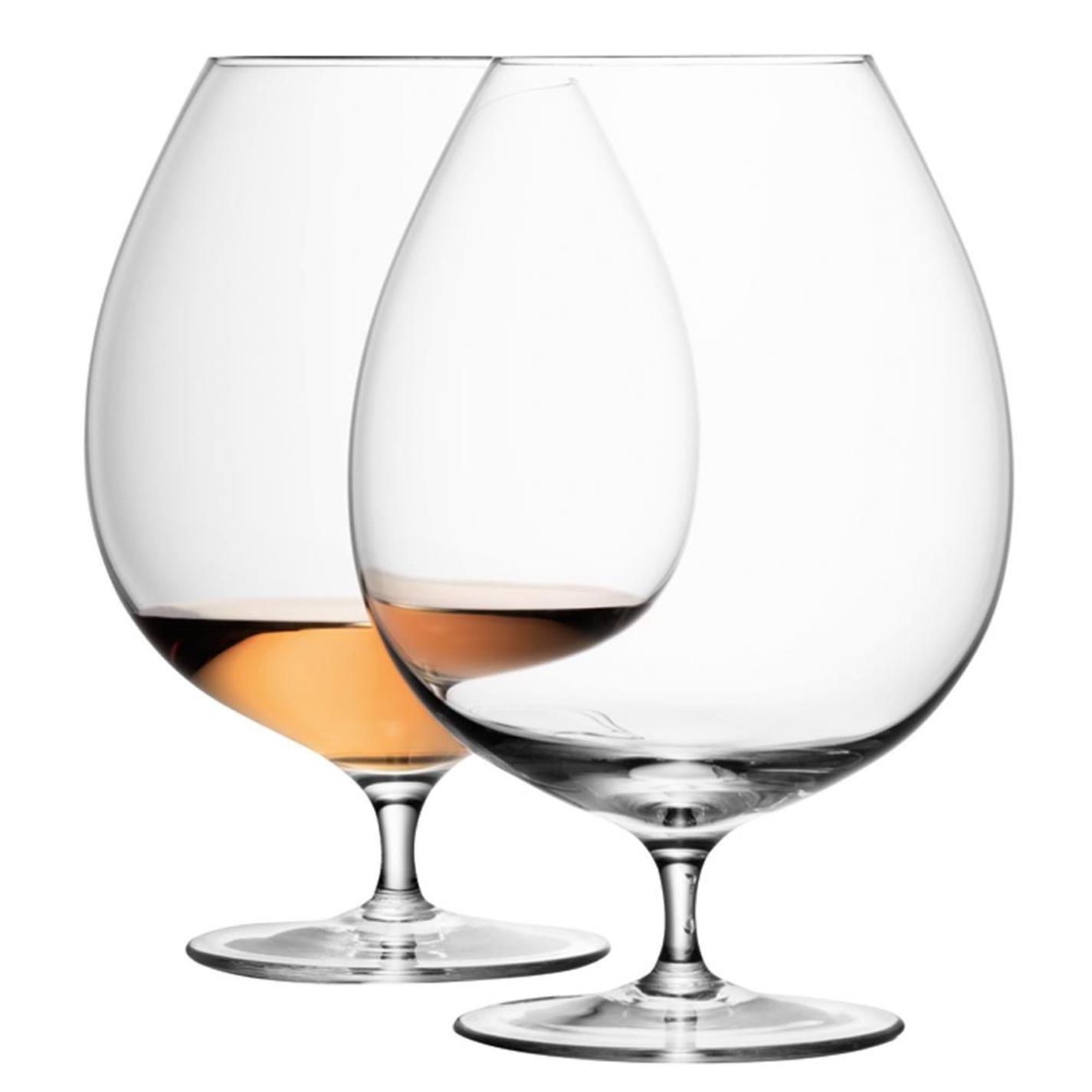 Clear - LSA - Bar Brandy Glasses - Set of 2 - 1