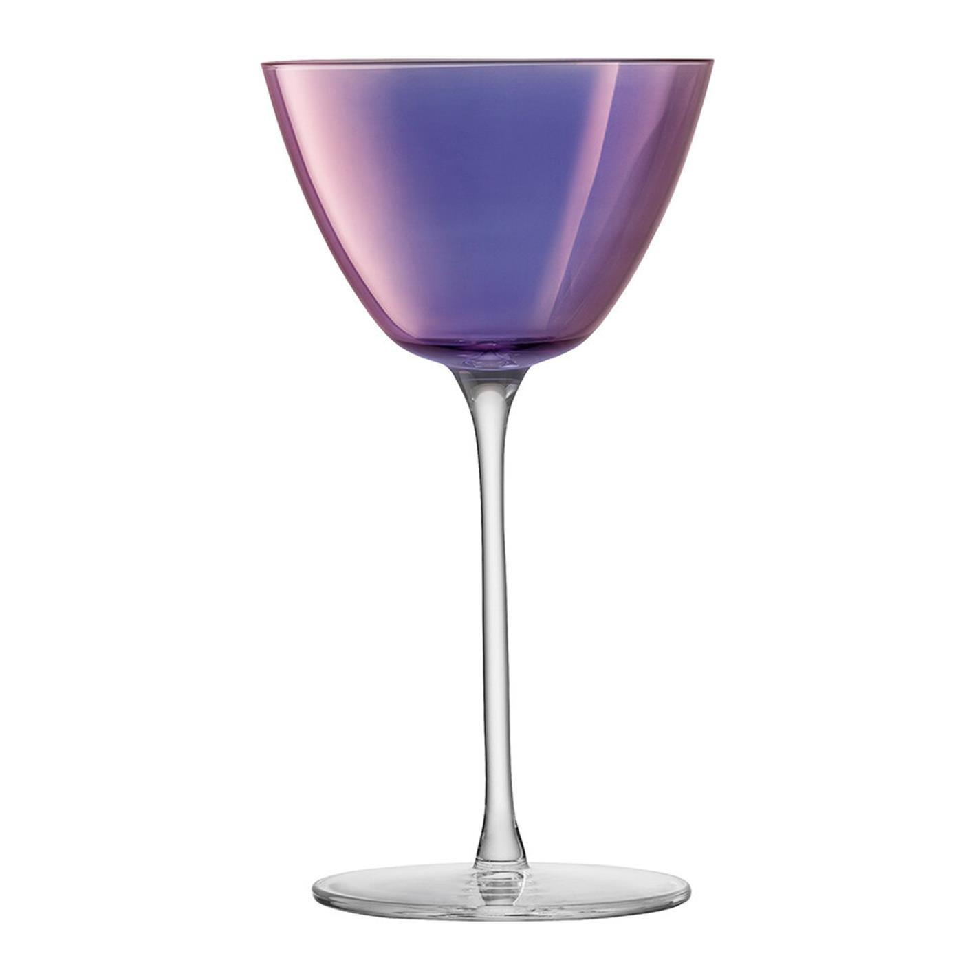 Purple - LSA - Aurora Martini Glass - Set of 4 - 3