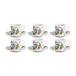 Fornasetti Astronomici Espresso Cup and Saucer