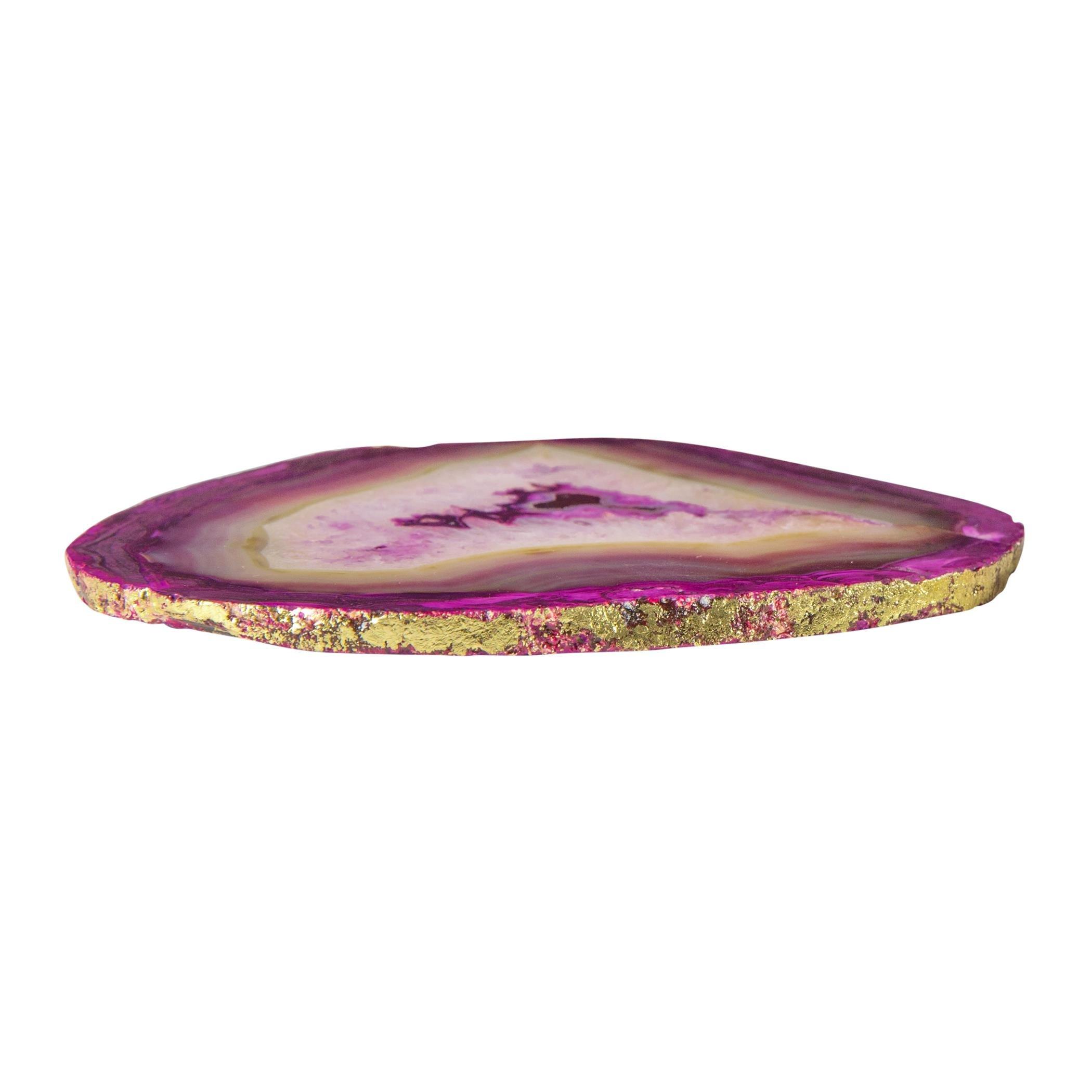 Pink - Luxe - Agate Coasters - Set of 4 - 3