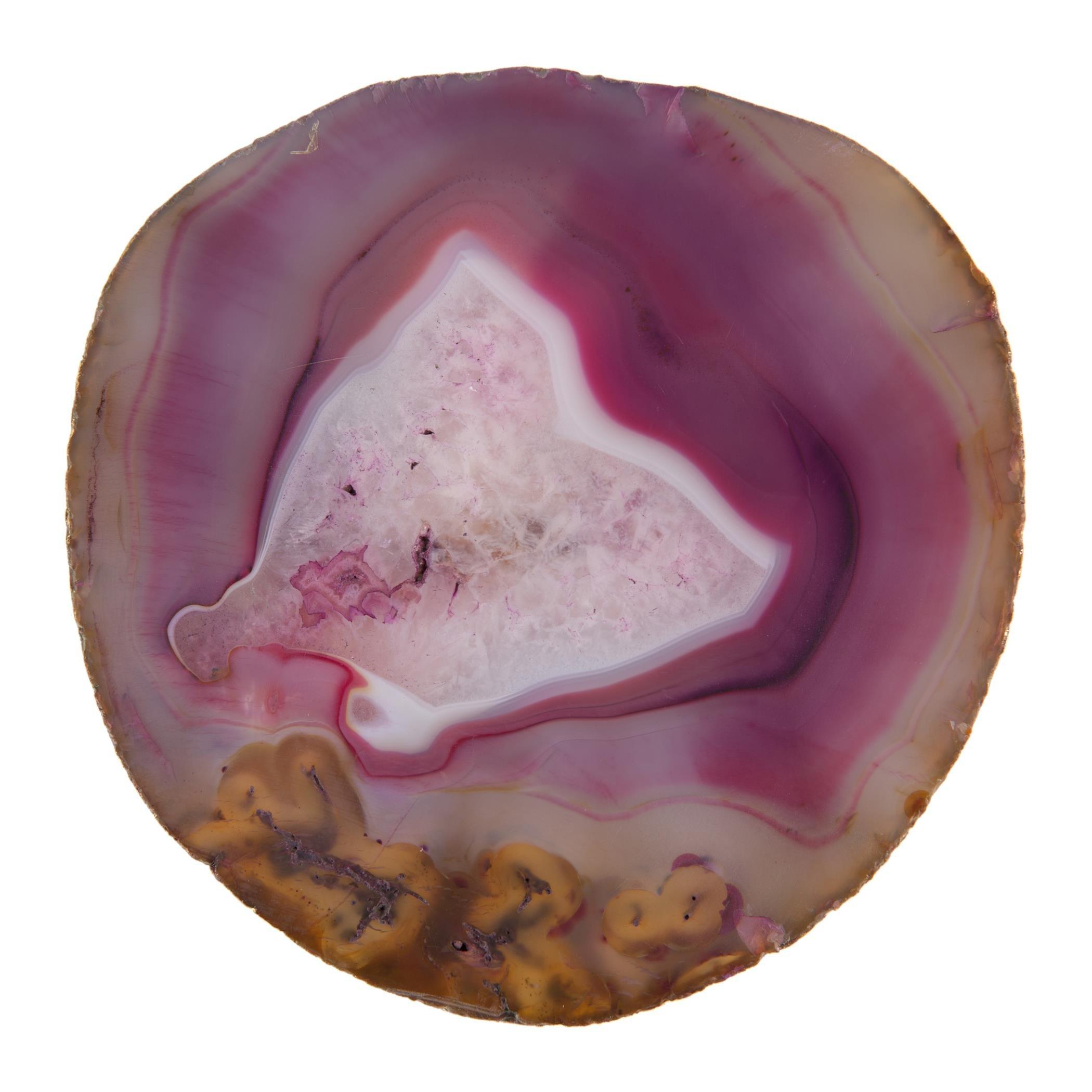 Pink - Luxe - Agate Coasters - Set of 4 - 6