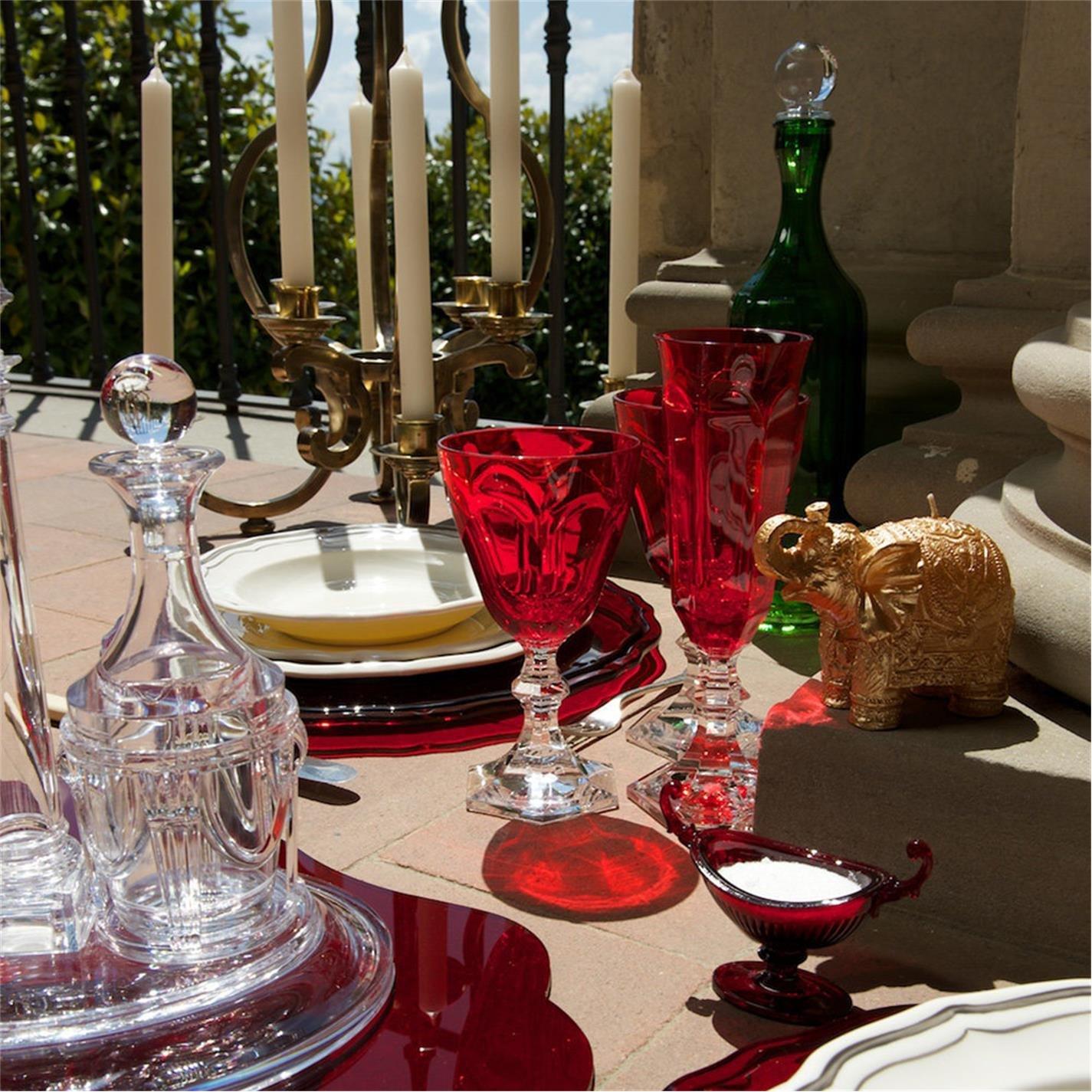 Red - Mario Luca Giusti - Small Dolce Vita Acrylic Wine Glass - 2