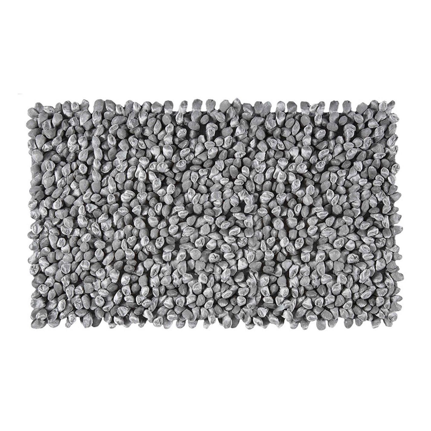 Grey/Silver - Aquanova - Rocca Bath Mat - 1