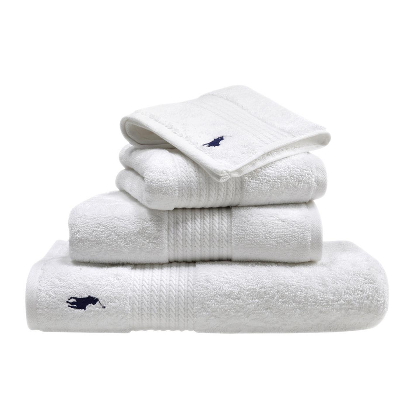 White - Ralph Lauren Home - RalphLaurenHome Player Towel - 1