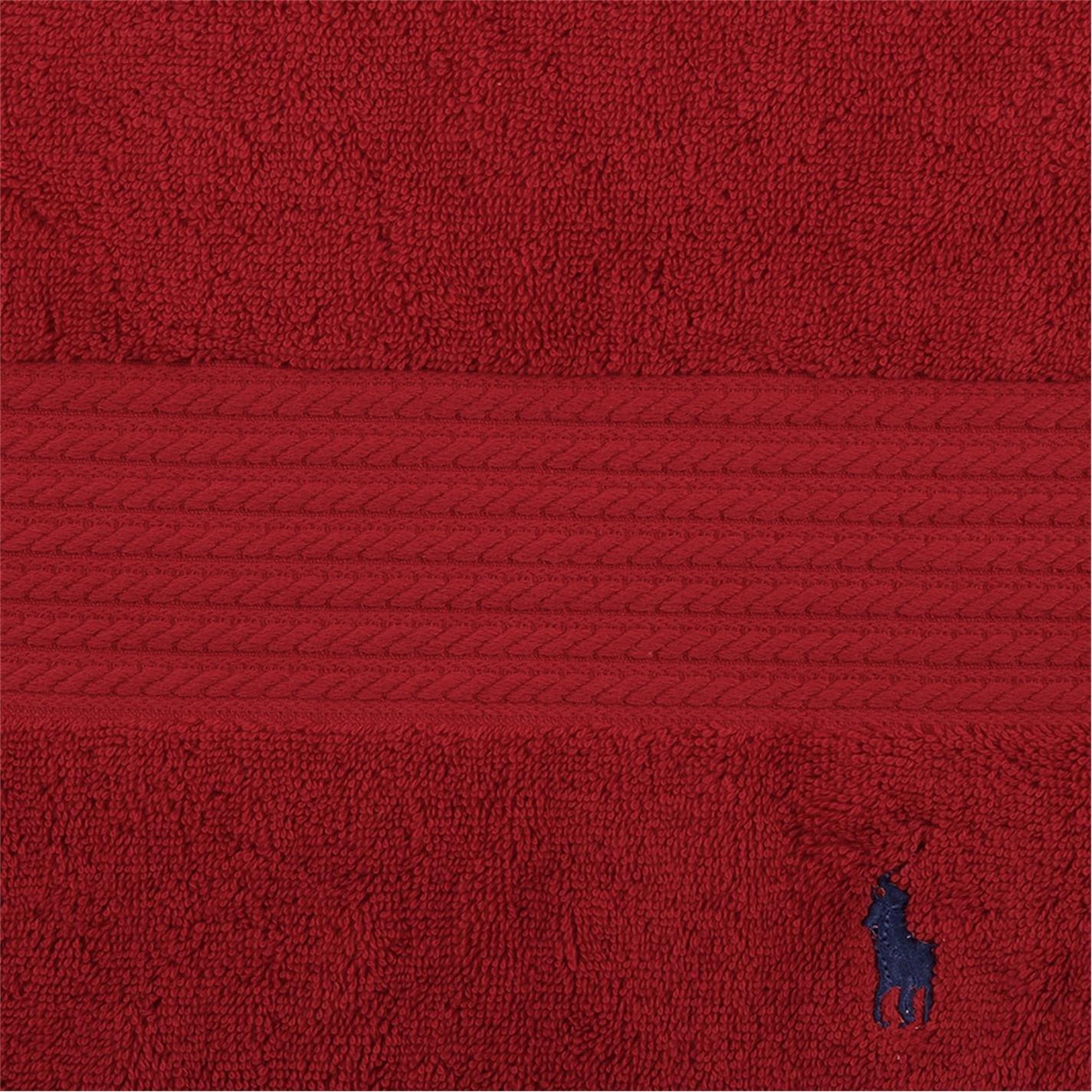 Red - Ralph Lauren Home - RalphLaurenHome Player Towel - 3