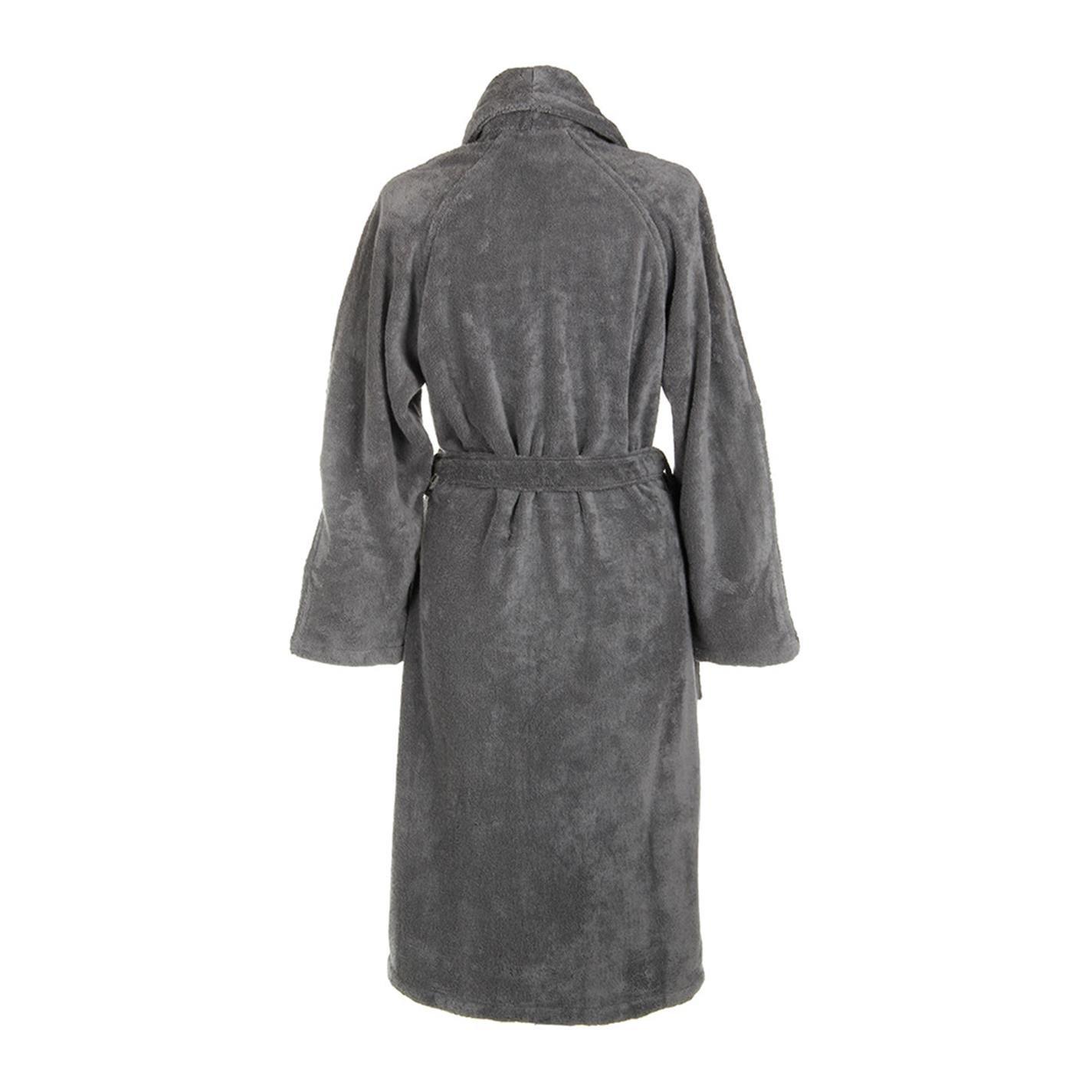 Charcoal - Ralph Lauren Home - RalphLaurenHome Langdon Bathrobe - Charcoal - 2