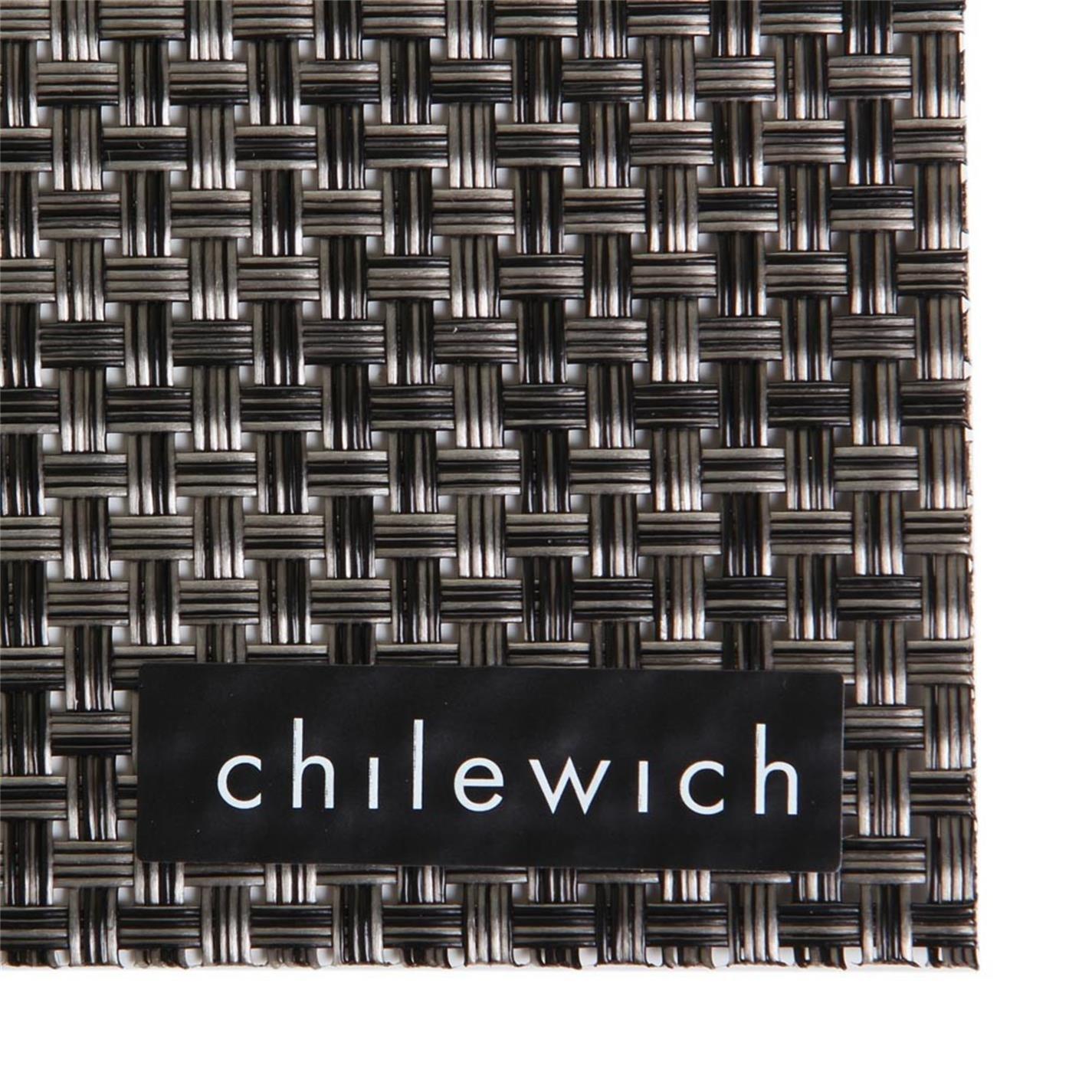 Carbon - Chilewich - Basketweave Rectangle Placemat - 3