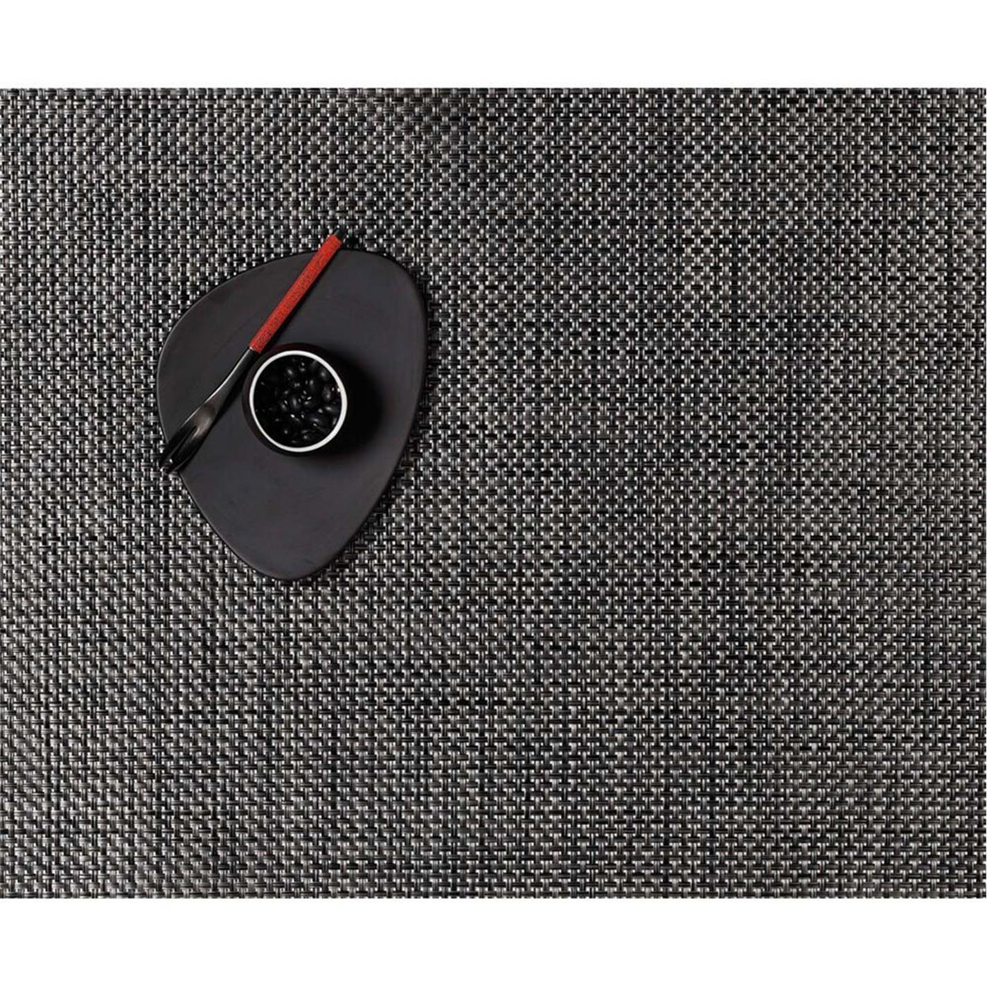 Carbon - Chilewich - Basketweave Rectangle Placemat - 4