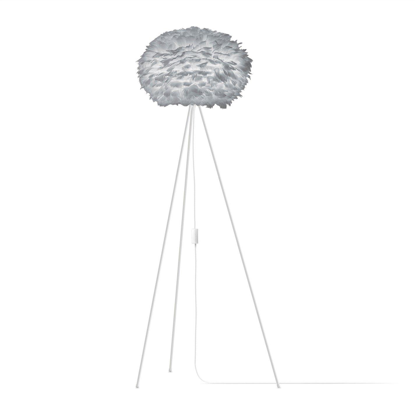 Grey - UMAGE - Eos Feather Lamp Shade - 11