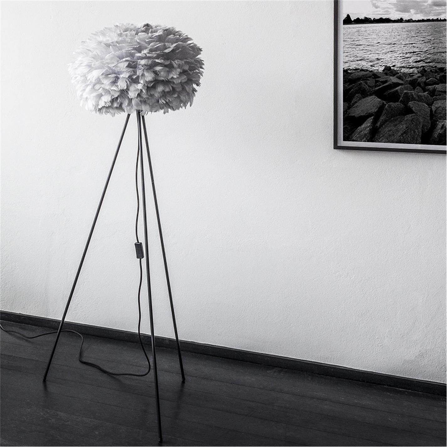 Grey - UMAGE - Eos Feather Lamp Shade - 8