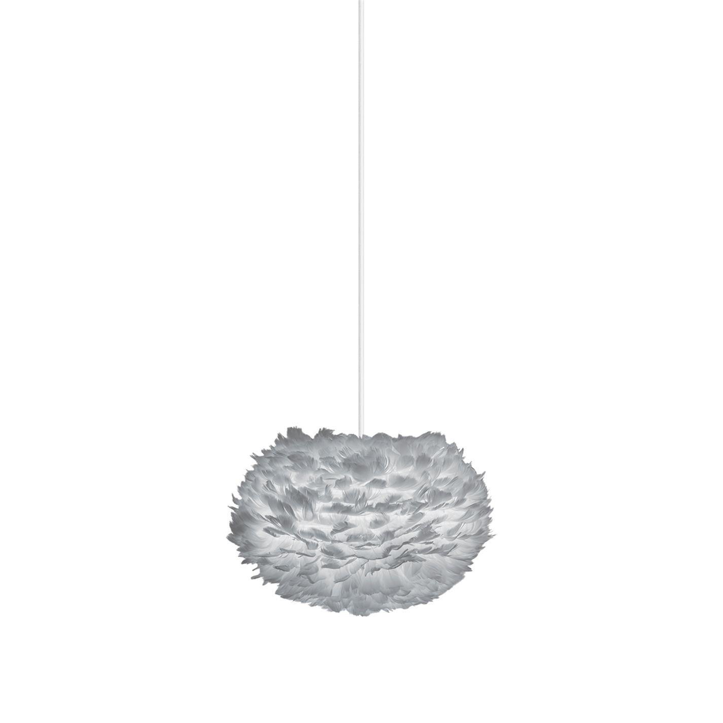 Grey - UMAGE - Eos Feather Lamp Shade - 10