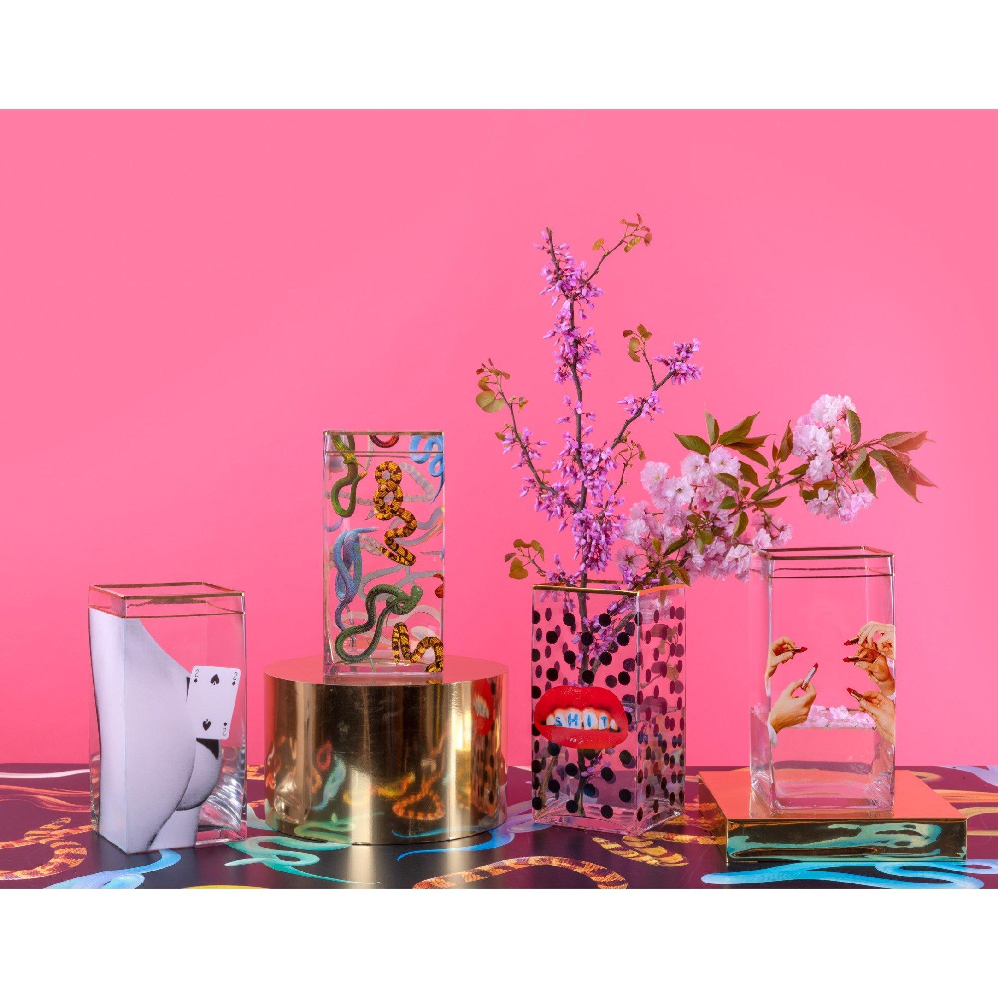 Sh*t - Seletti wears Toiletpaper - Toiletpaper Glass Vase - 2