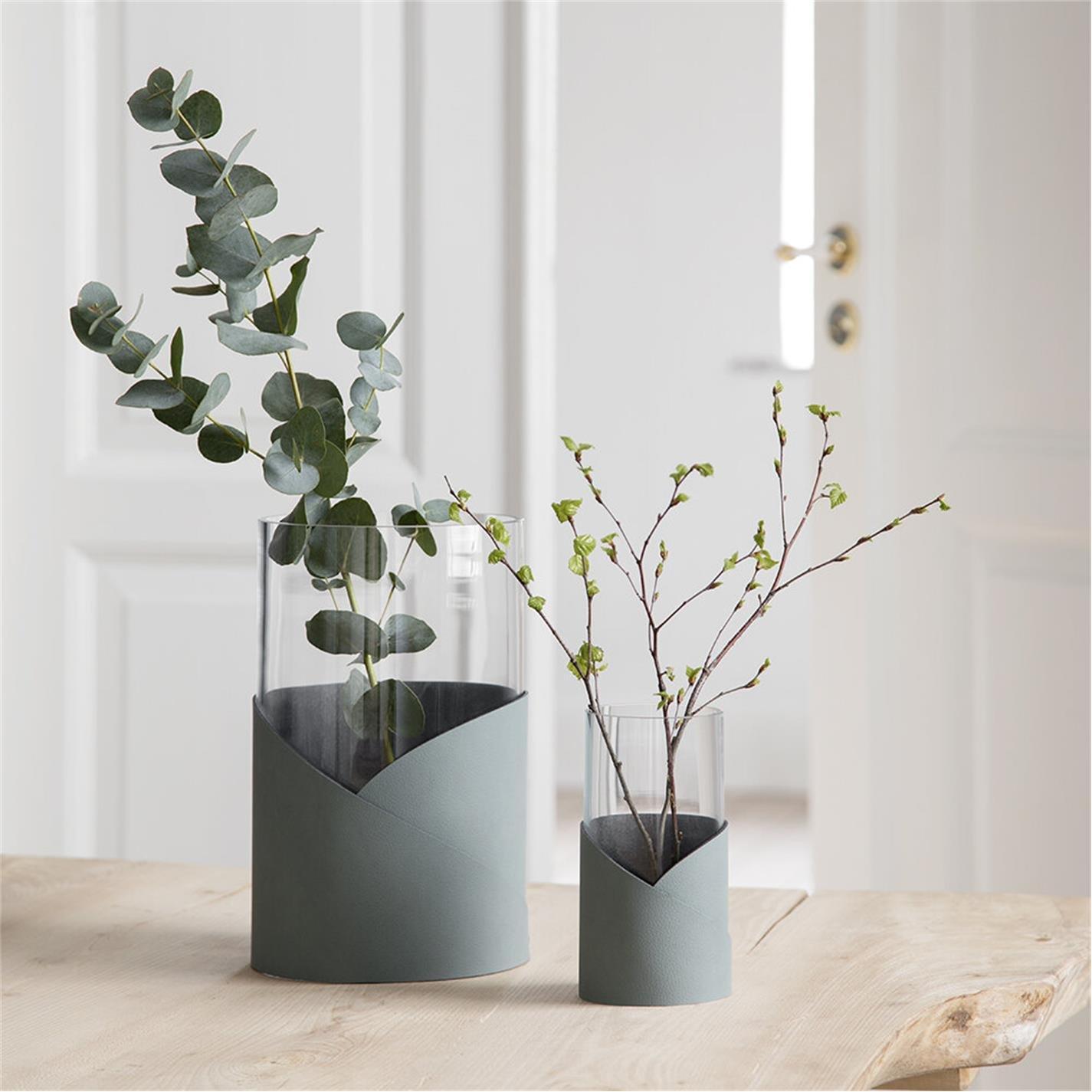 Pastel Green - LIND DNA - LINDDNA Nupo Fold Vase - Large - 2