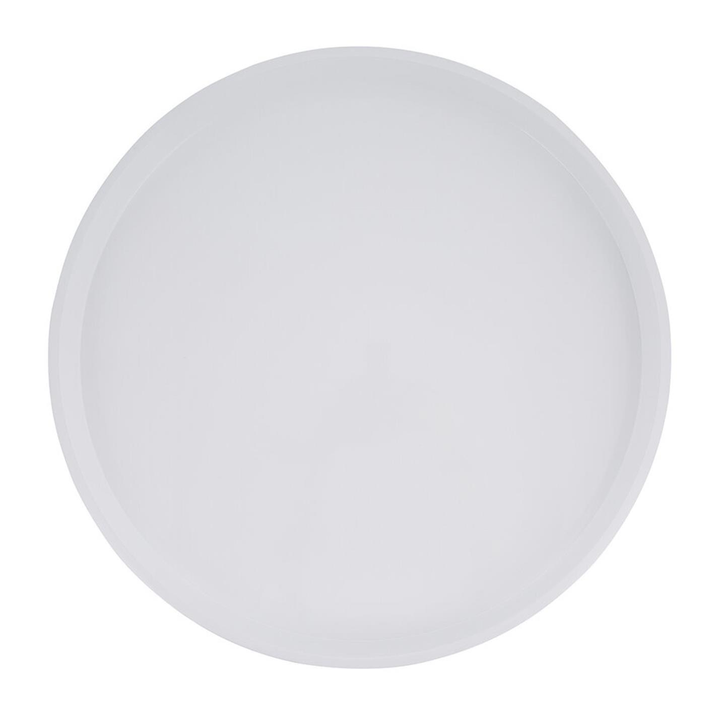 White - Addison Ross - AddisonRoss Lacquered Round Tray - 20 - 2