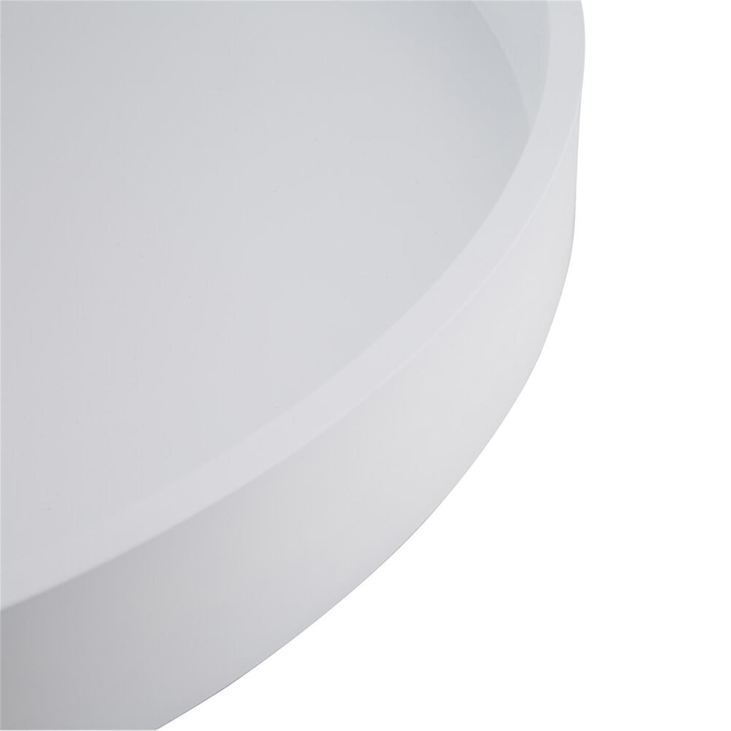 White - Addison Ross - AddisonRoss Lacquered Round Tray - 20 - 3