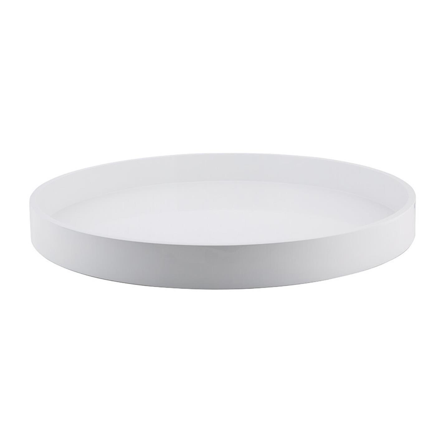 White - Addison Ross - AddisonRoss Lacquered Round Tray - 20 - 7