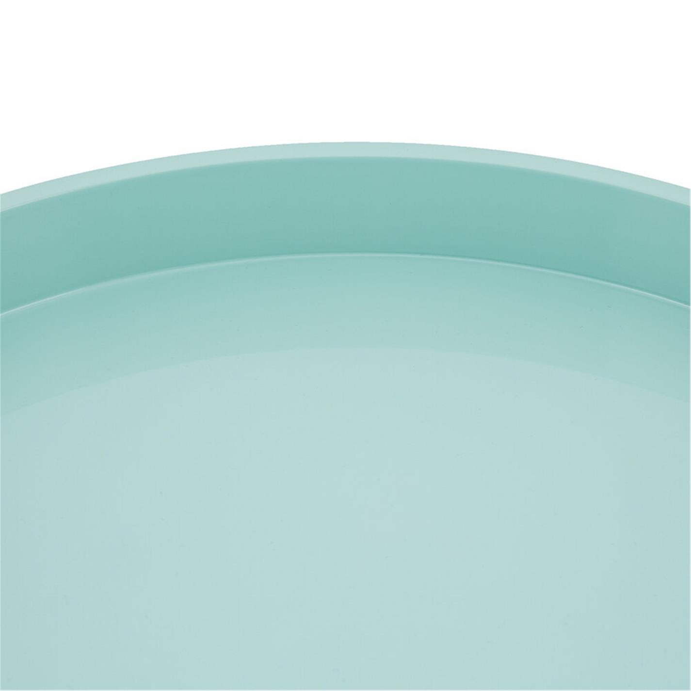 Eau De Nil - Addison Ross - AddisonRoss Lacquered Round Tray - 20 - 4