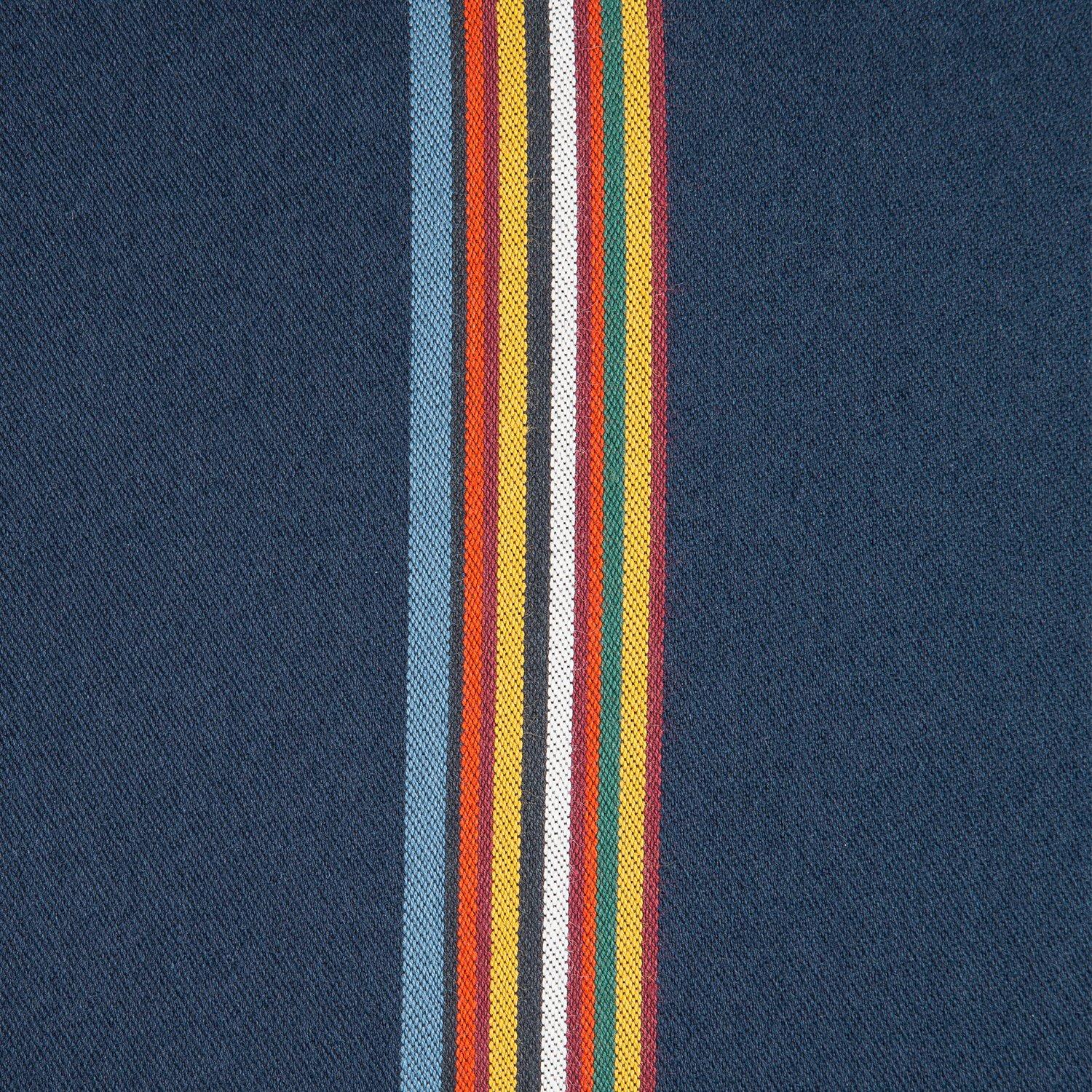 Navy - Paul Smith - Signature Striped Bolster Cushion - 30x50cm - 5