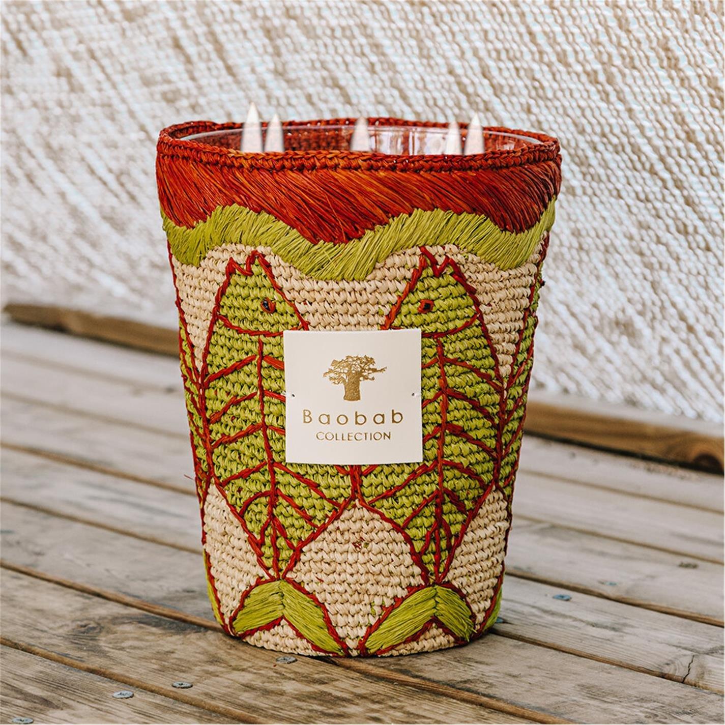 Green - Baobab Collection - Vezo Toliary Scented Candle - 2
