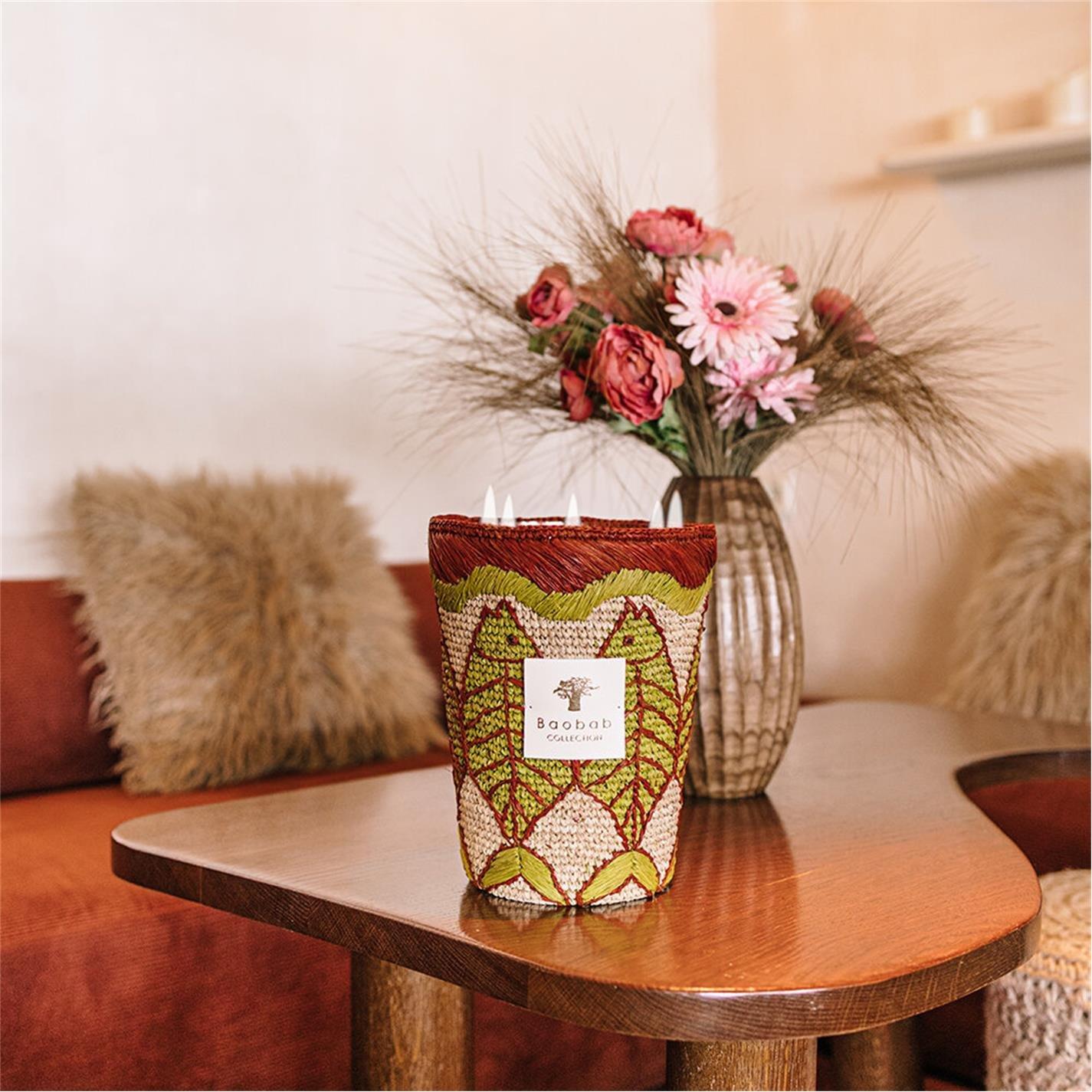 Green - Baobab Collection - Vezo Toliary Scented Candle - 4