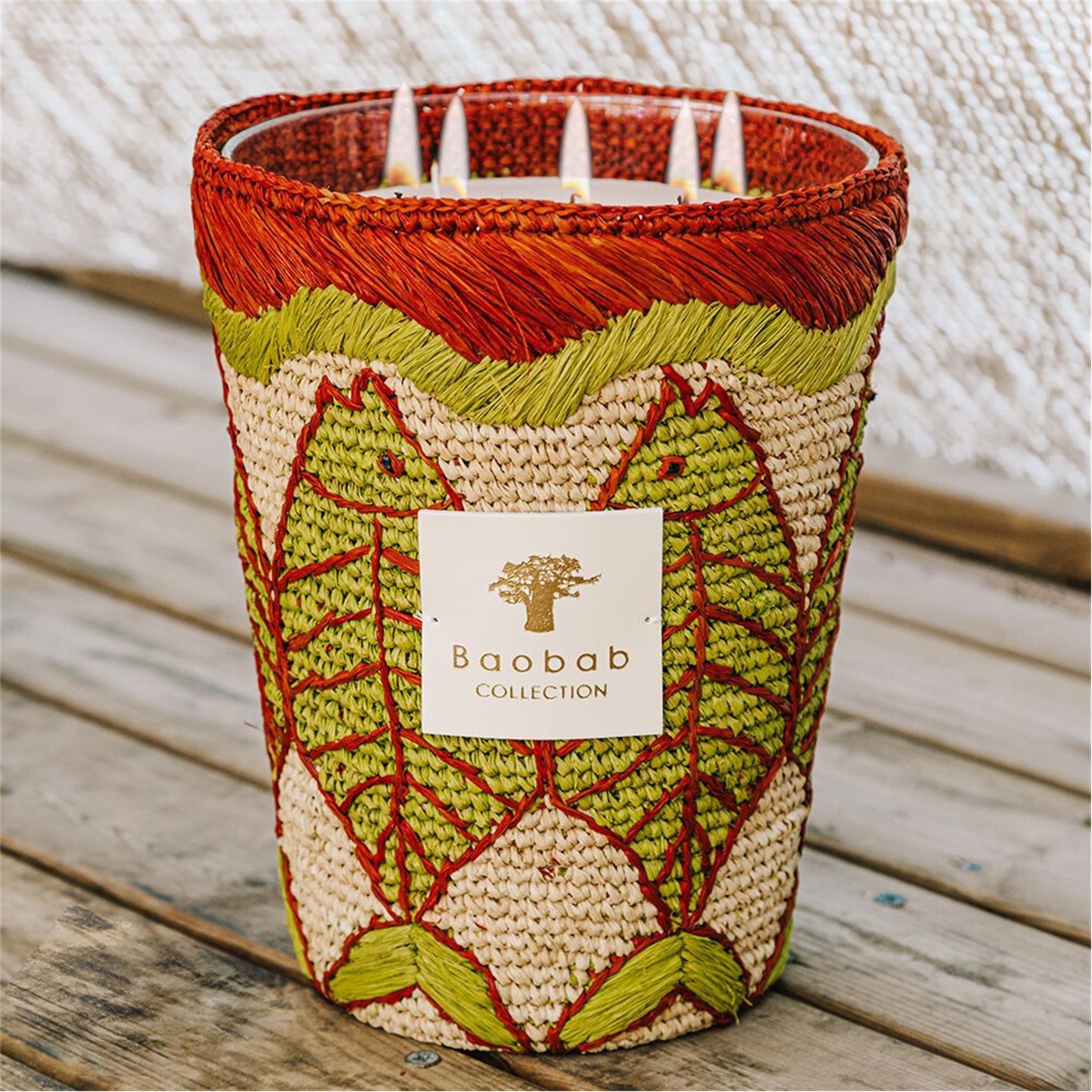 Green - Baobab Collection - Vezo Toliary Scented Candle - 6