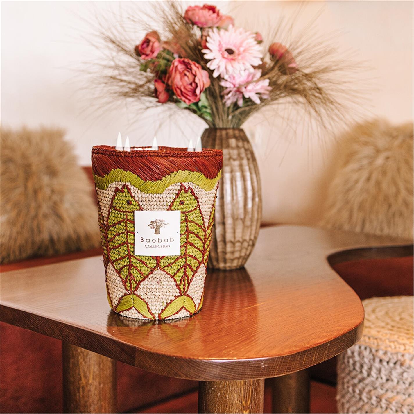 Green - Baobab Collection - Vezo Toliary Scented Candle - 9