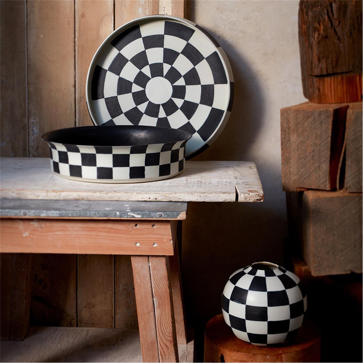 Black and White - LObjet - LObjet Damier Vase - 4